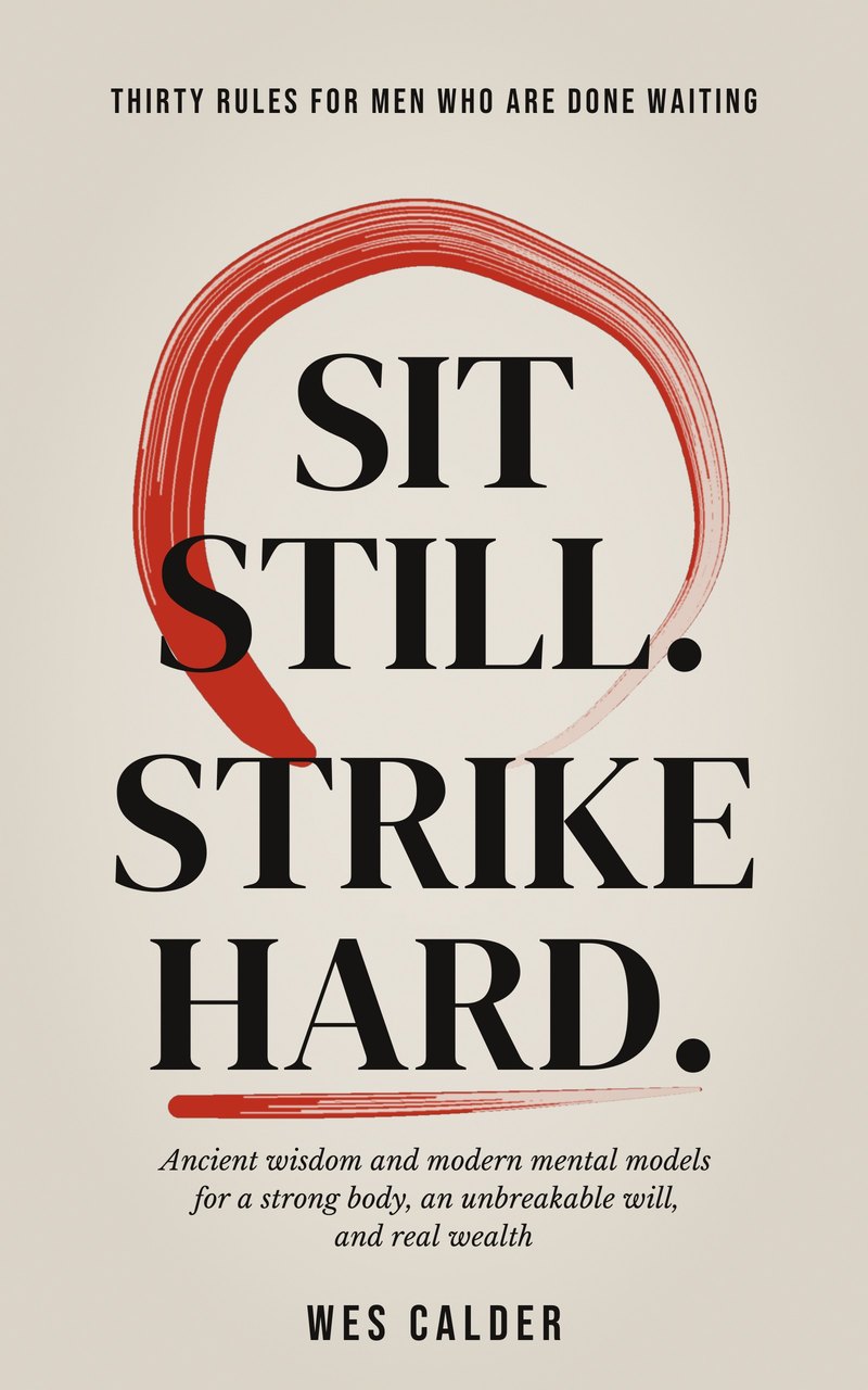 Book cover: Sit Still, Strike Hard by Wes Calder